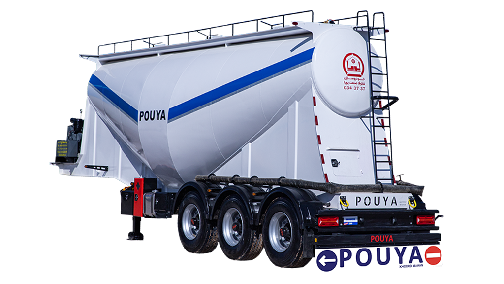 بونکر حمل سیمان سه محور 28 متر مکعبی