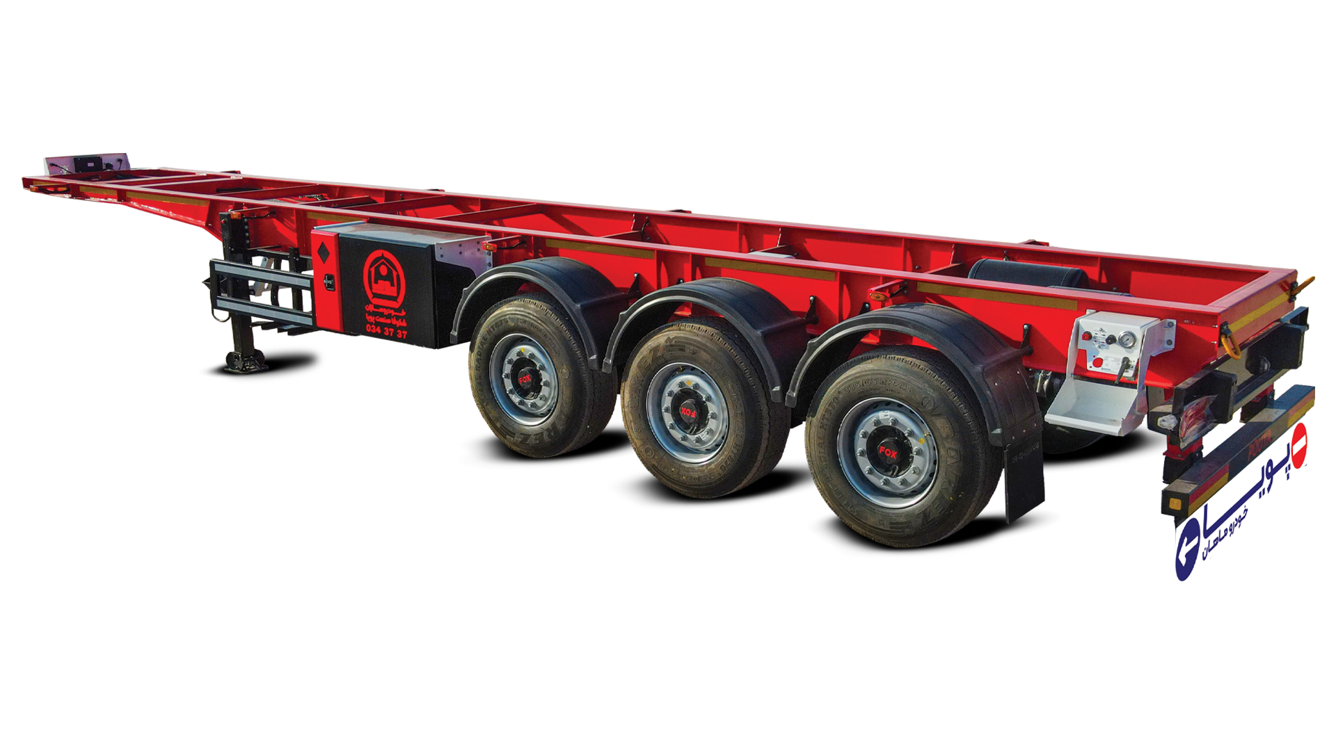 3 AXLES Tanker Chassis